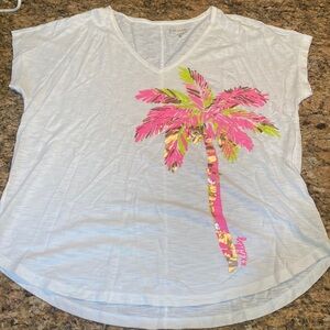 Lily Pulitzer prima cotton size M tshirt